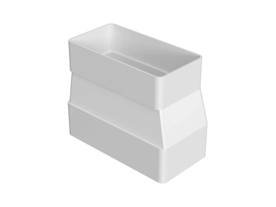 612РП511П, Соединитель эксцентриковый плоского воздуховода с плоским 50х110/60х120	