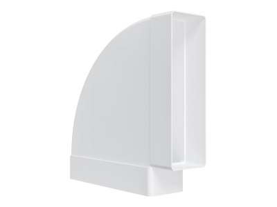 620КГП, Колено горизонтальное пластик 90°, 60х204