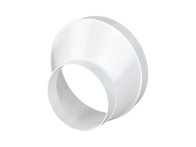 1015РЭП, Соединитель эксцентриковый круглого воздуховода с круглым пластик D100/150