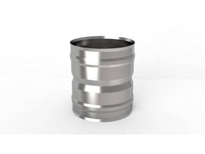 Переходник ф 115х120, AISI 439/1,0мм,h=130мм