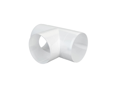 10ТП, Тройник Т-образный пластик D100	