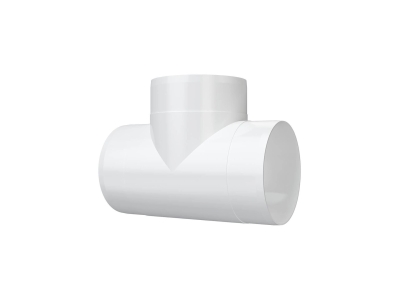 10ТП, Тройник Т-образный пластик D100	