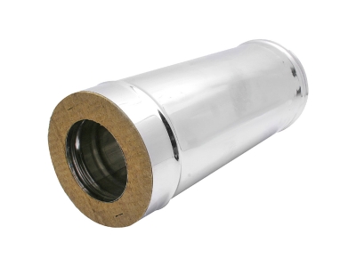 Сэндвич-труба 0,25м, ф 150x220, AISI 439/Оц, 0,5мм/0,5мм, (К)