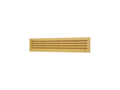 4409ДП беж, Решетка вентиляционная переточная АБС 450х91, беж.	