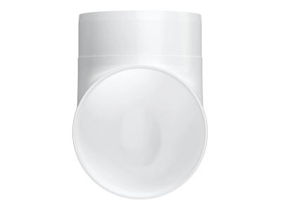 10ККП, Колено круглое пластик 90°, D100	