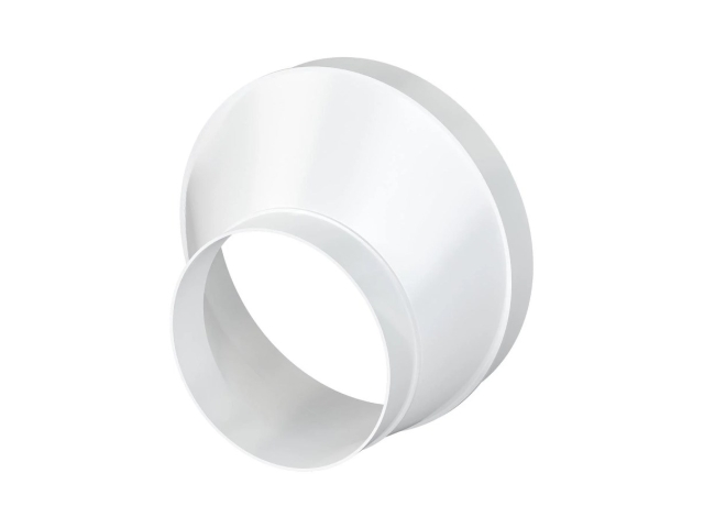 1015РЭП, Соединитель эксцентриковый круглого воздуховода с круглым пластик D100/150