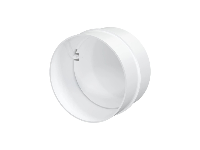 12,5СКПО, Соединитель с обратным клапаном пластик, D125	