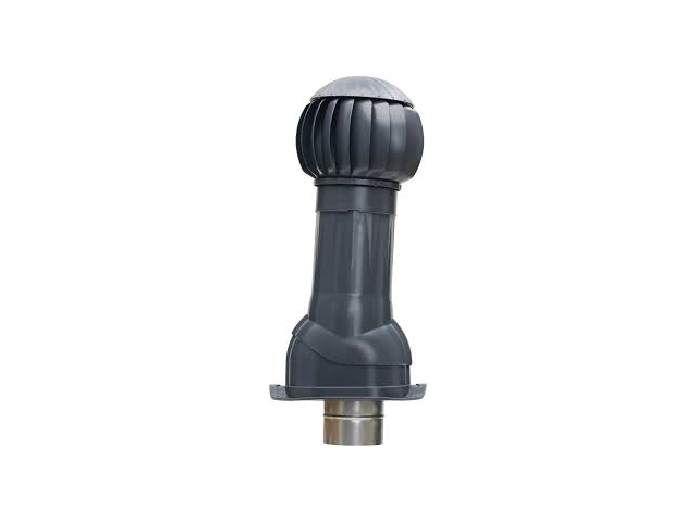 RRTV+M 160 Gray graphite, Комплект вент.системы, для металлочерепицы Monterrey,Gray graphite