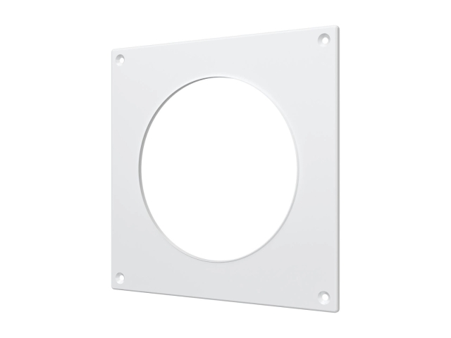 12,5НКП, Накладка торцевая пластиковая 170х170, для воздуховода D125
