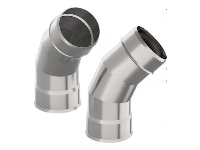 Отвод 135*, ф 115, AISI 439/0,5мм, тип-2